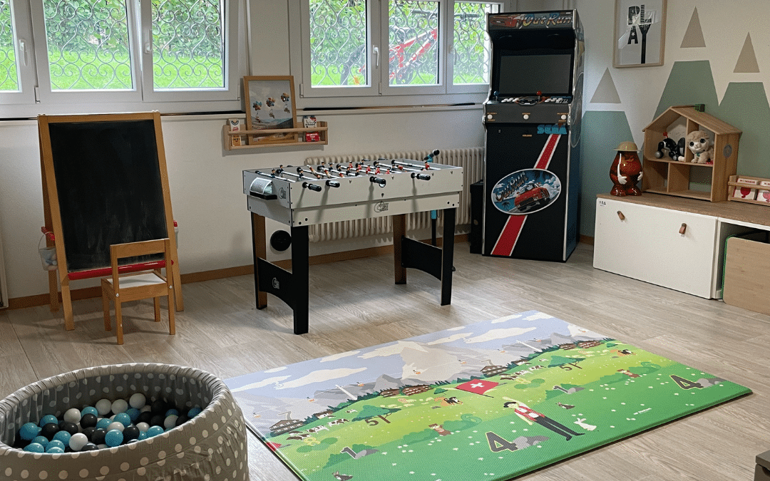 Organisation d’une salle de jeux