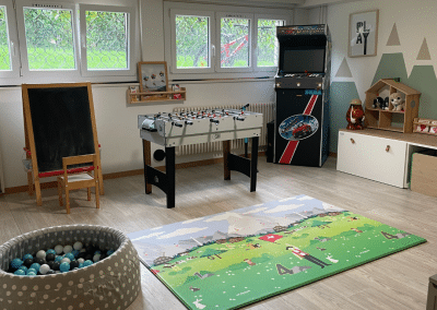 Organisation d’une salle de jeux