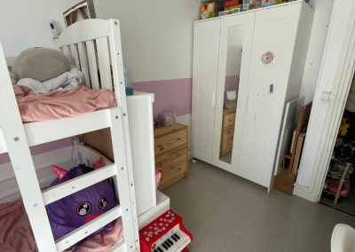 Réoganisation d’une chambre d’enfants 